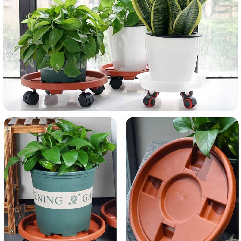 滚轮滑轮花托轮子花盆盆栽底座底托家用移动花托
