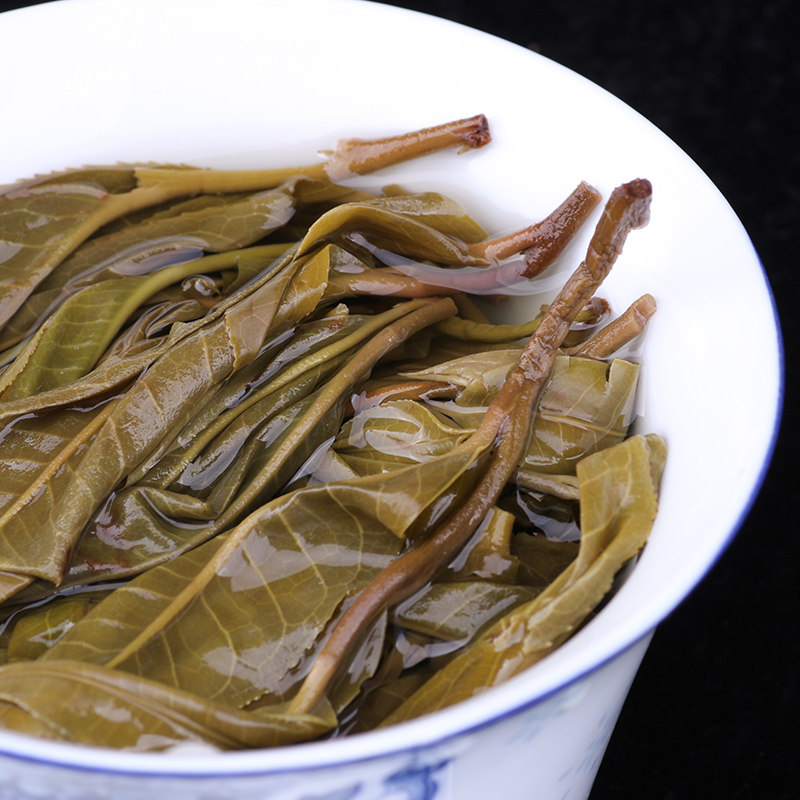 蕴品茶叶 2019年头春贡茶《冰岛金瓜》普洱茶生茶团茶盒装400g