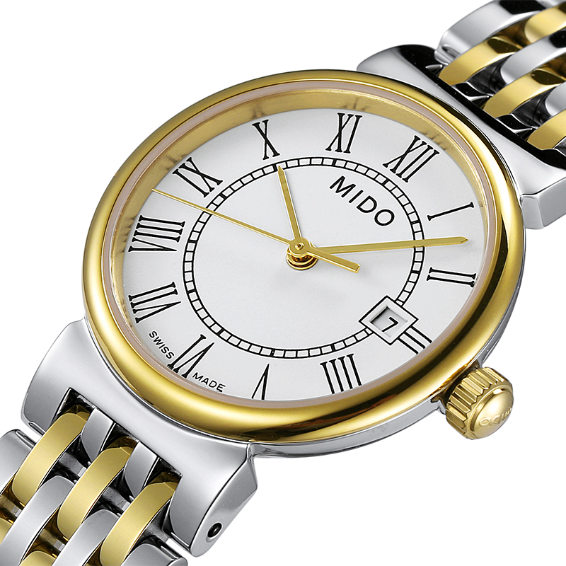 美度mido-系列m1130.9.26.1男士石英表情侣表瑞士腕表