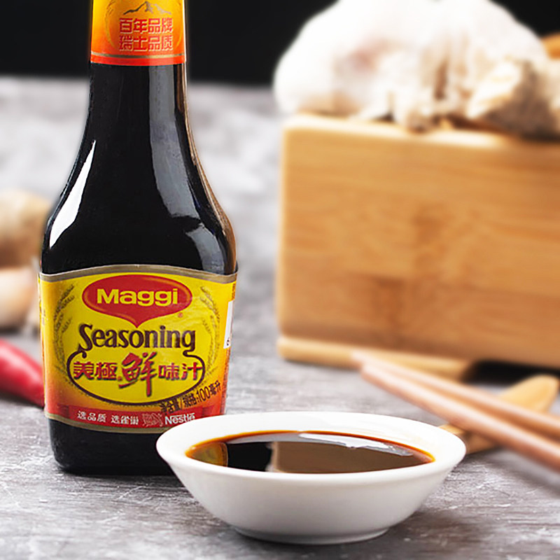雀巢美极鲜味味汁100ml凉拌点蘸酱油刺身寿司酱油