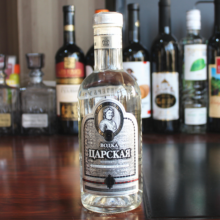 进口俄罗斯沙皇伏特加洋酒鸡尾酒白酒酒柜馈赠亲朋伏特加