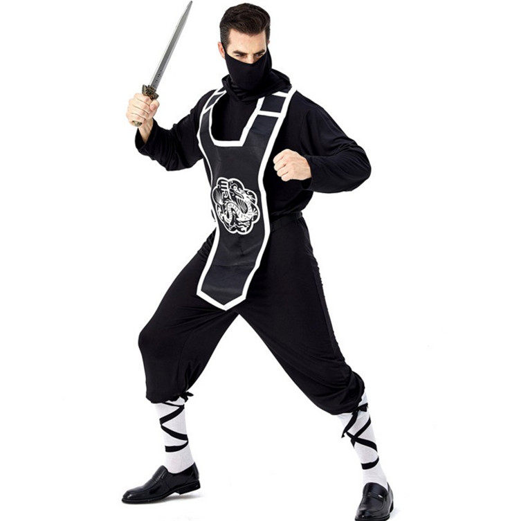 日本江户时代东瀛银龙伊贺cosplay服饰忍者武士服饰