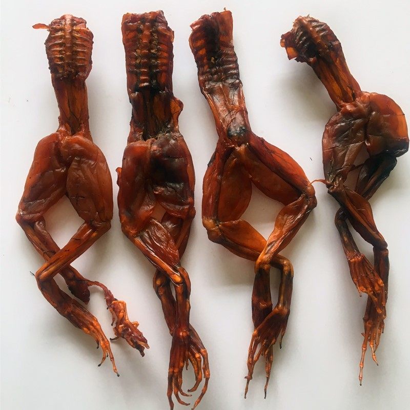 牛蛙湖南特产邵阳干货青蛙农家烟熏腊肉田鸡腌肉