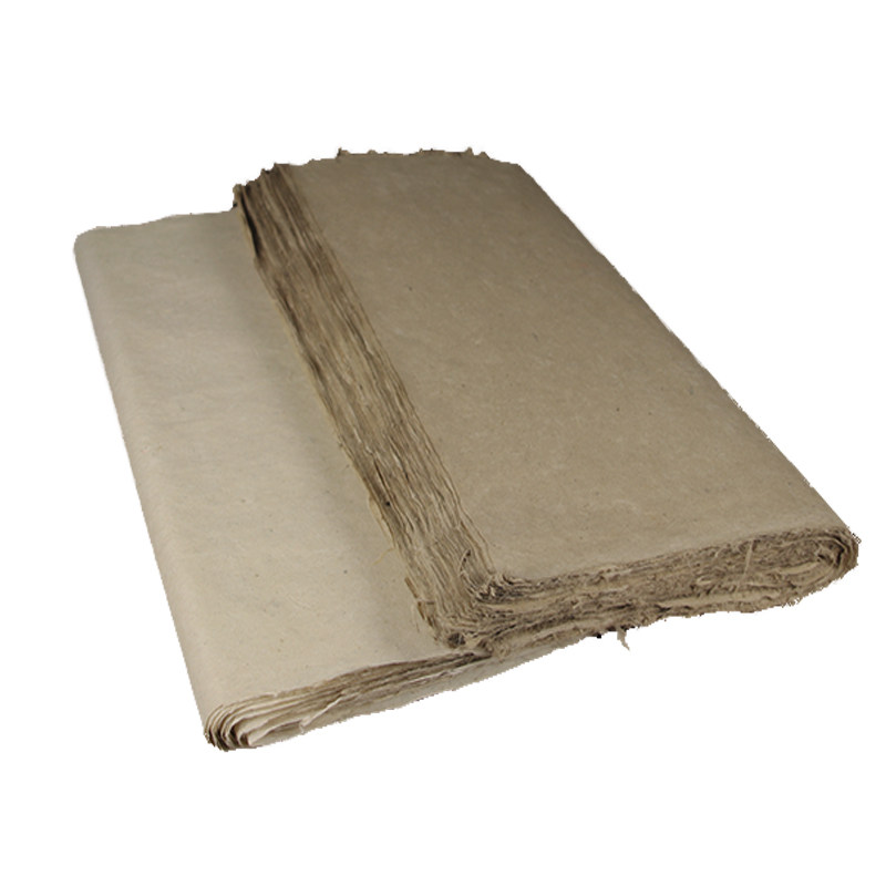 麻纸毛边西和手工书法作品专用宣纸复古古法国粹毛边纸