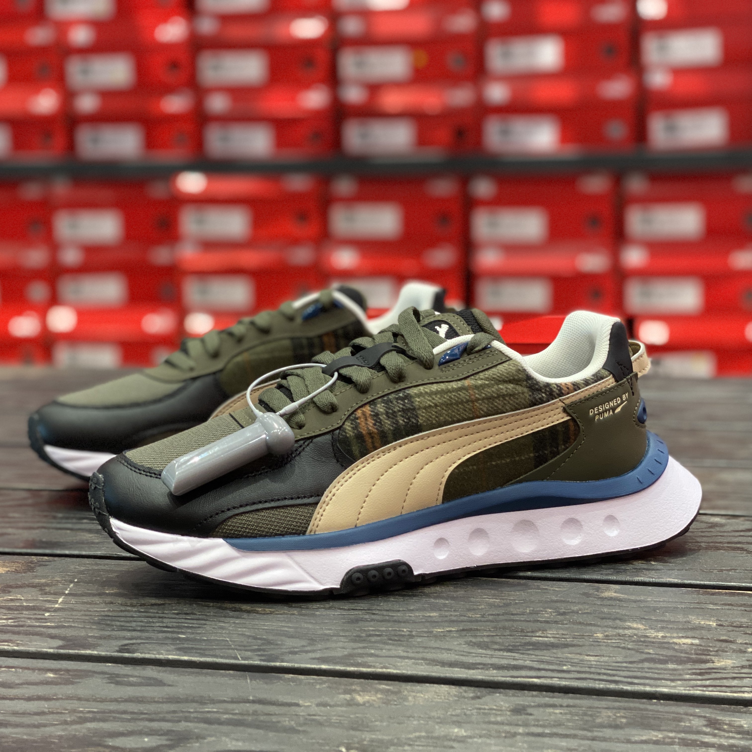 熊猫正品puma彪马新款男女缓震休闲鞋wildrider跑步鞋