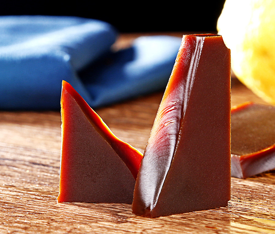 500g黄明胶正品牛皮胶阿胶块阿胶自制原料阿胶糕熬制原材料 - 太乙益