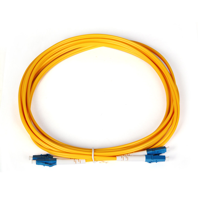 光纤跳线百森lclc单模双芯3米成品网络光纤跳线