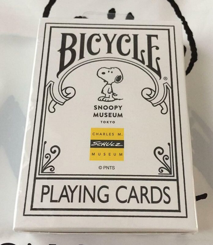 ckb纸牌bicyclesnoopymuseum史奴比博物馆花切魔术收藏扑克