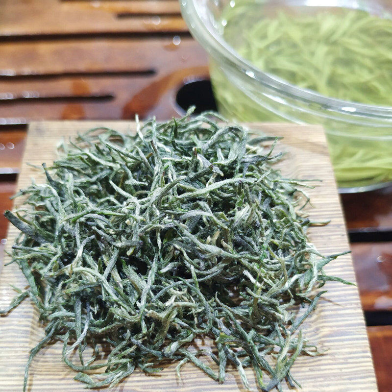 2022头采250g自产自销雪芽绿茶米芽小米开园新茶叶信阳毛尖