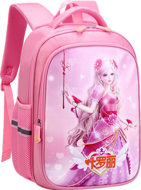 叶罗丽小学生书包三二一年级精灵女童女孩公主幼儿园书包