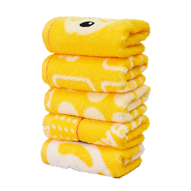 ltduck不易家用毛家用易掉吸水小黄鸭全棉洗脸洗澡毛巾