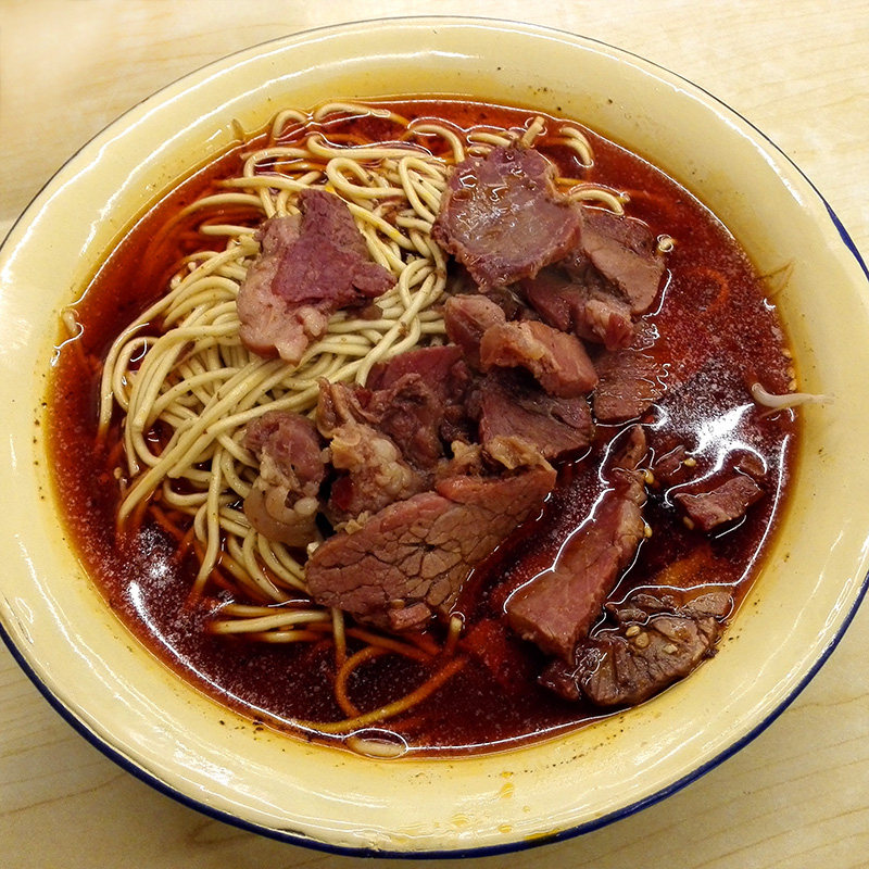 牛肉面襄阳臊子4份包邮正宗麻辣早餐速食碱水面条