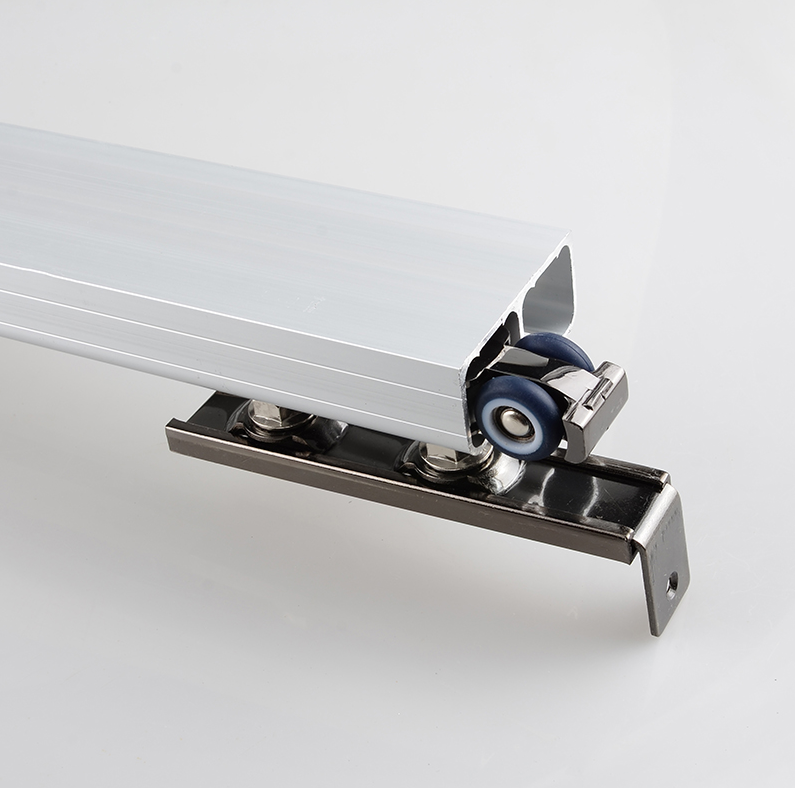 轨道实木门橱柜客厅阳台金门开门吊轨衣柜柜门吊滑