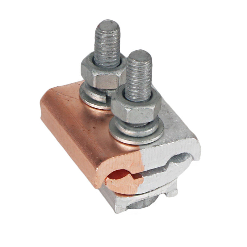 异形并沟铜铝线夹jbtl-10-70异型铜铝过渡接线夹跨径分支对接头