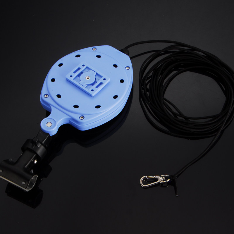 盒式自动钓鱼失手绳收缩溜鱼绳高弹护鱼竿放竿绳钓箱钓椅渔具垂钓