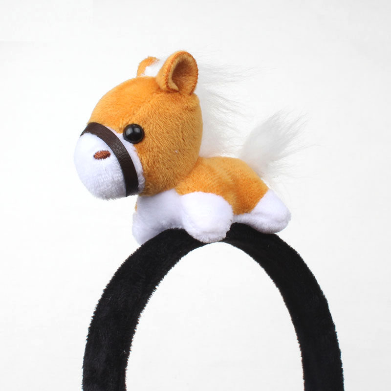 好饰小马发箍卡通动物造型小马驹头饰一马当先马到成功发饰