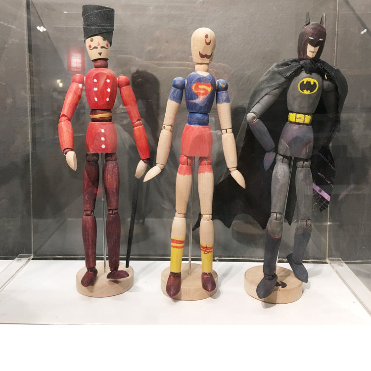 宜家国内代购吉特木人实木木头人家居家居装饰装饰品木偶