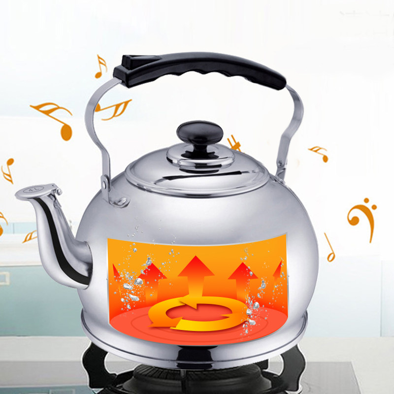 苏泊尔不锈钢开水水壶煤气燃气电磁炉茶壶自动鸣音烧水壶