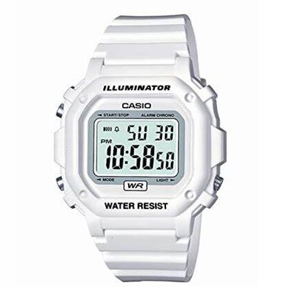 卡西欧casio小方方块f108whc男女手表f108wh日本时尚日韩腕表