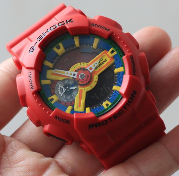 casio卡西欧ga110fc1a番茄炒蛋110hc6a2a110tr7a高达110ac日韩腕表