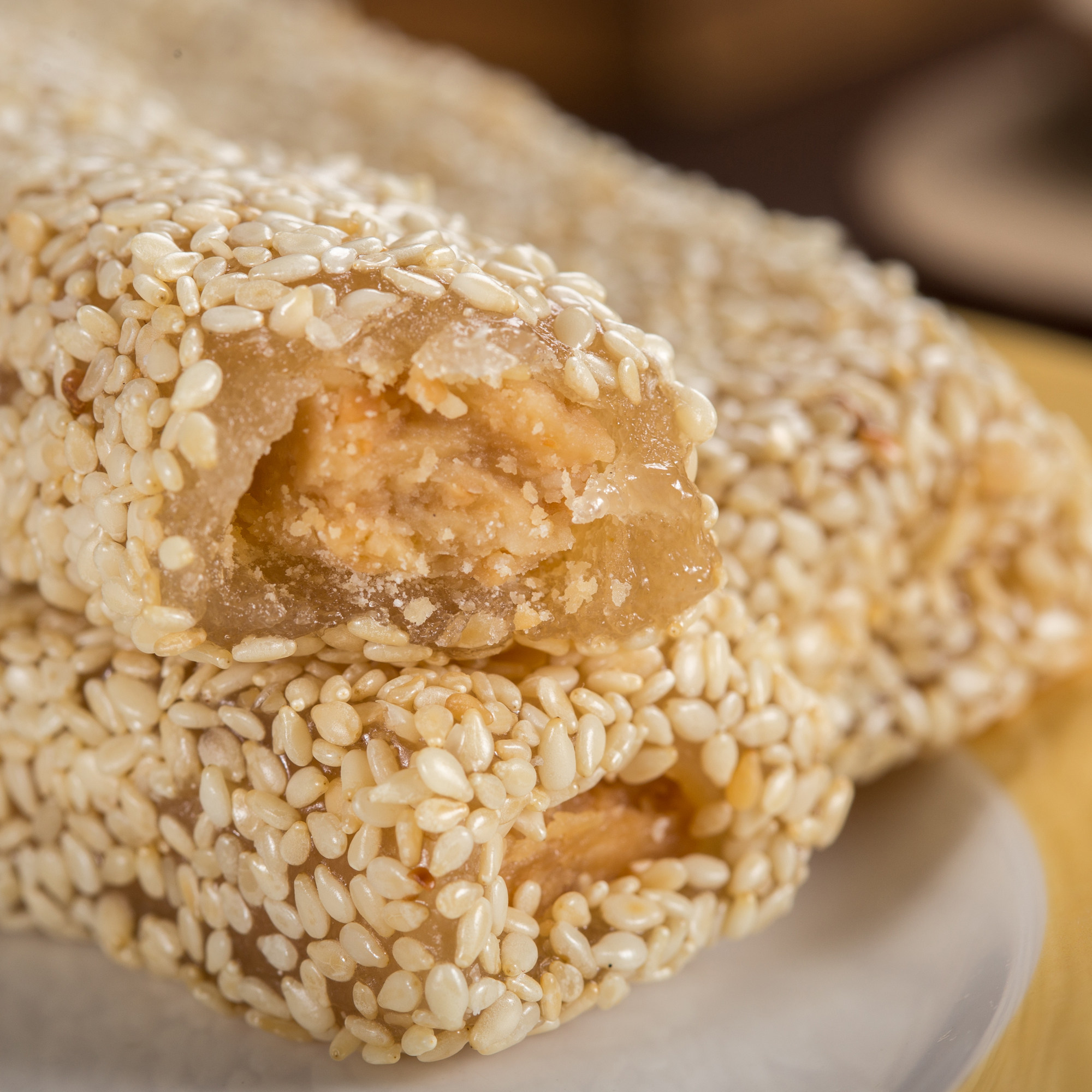 广东潮汕特产芝麻麻鸭脖子酥糖软糖饼食小吃传统中式糕点