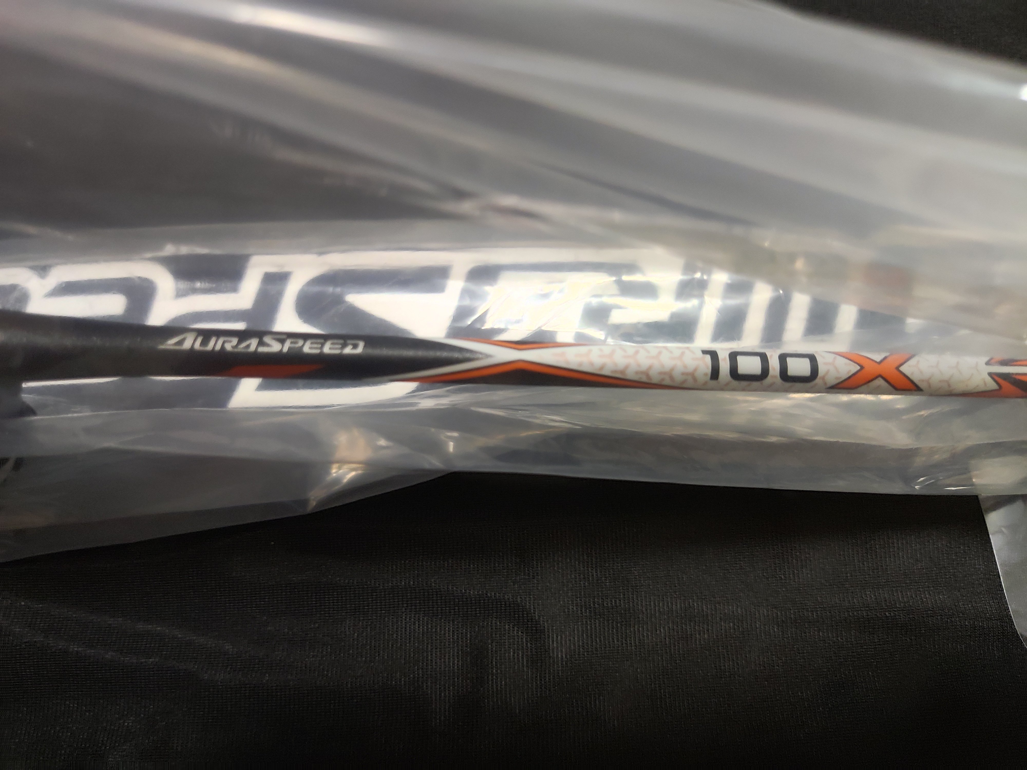 台产胜利神速100x透明版本顺丰包邮羽毛球拍