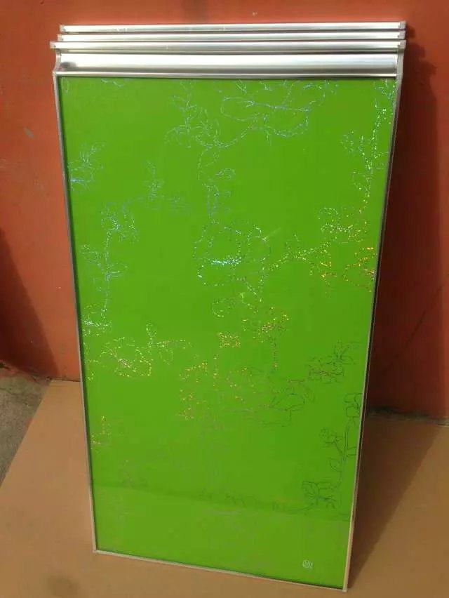 厂家直销 3c钢化玻璃门 晶钢门板 整体橱柜门定制 灶台钢化玻璃门