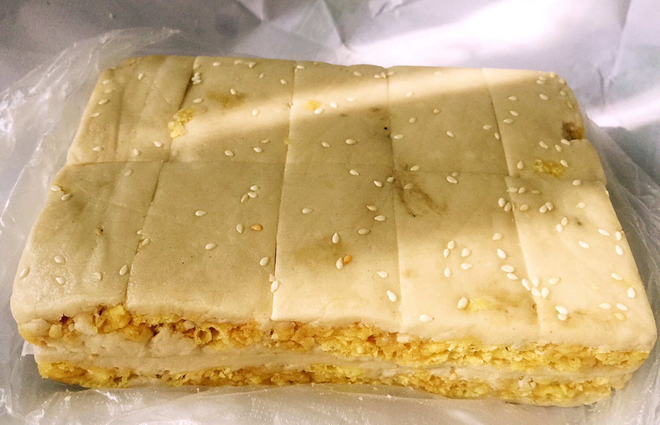 云南昭通特产传统糕点芙蓉纸包老式点心小时候传统糕点