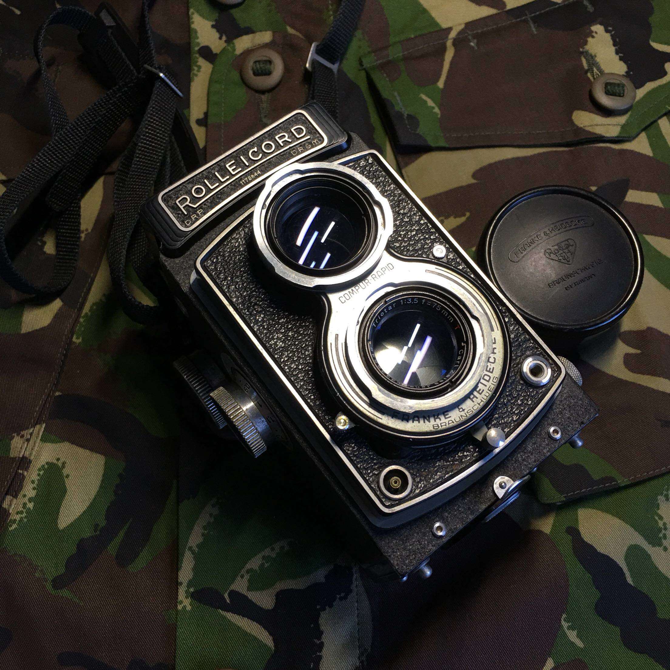 rolleicord禄来来柯得双相机功能镜片到手即用编号旁轴相机