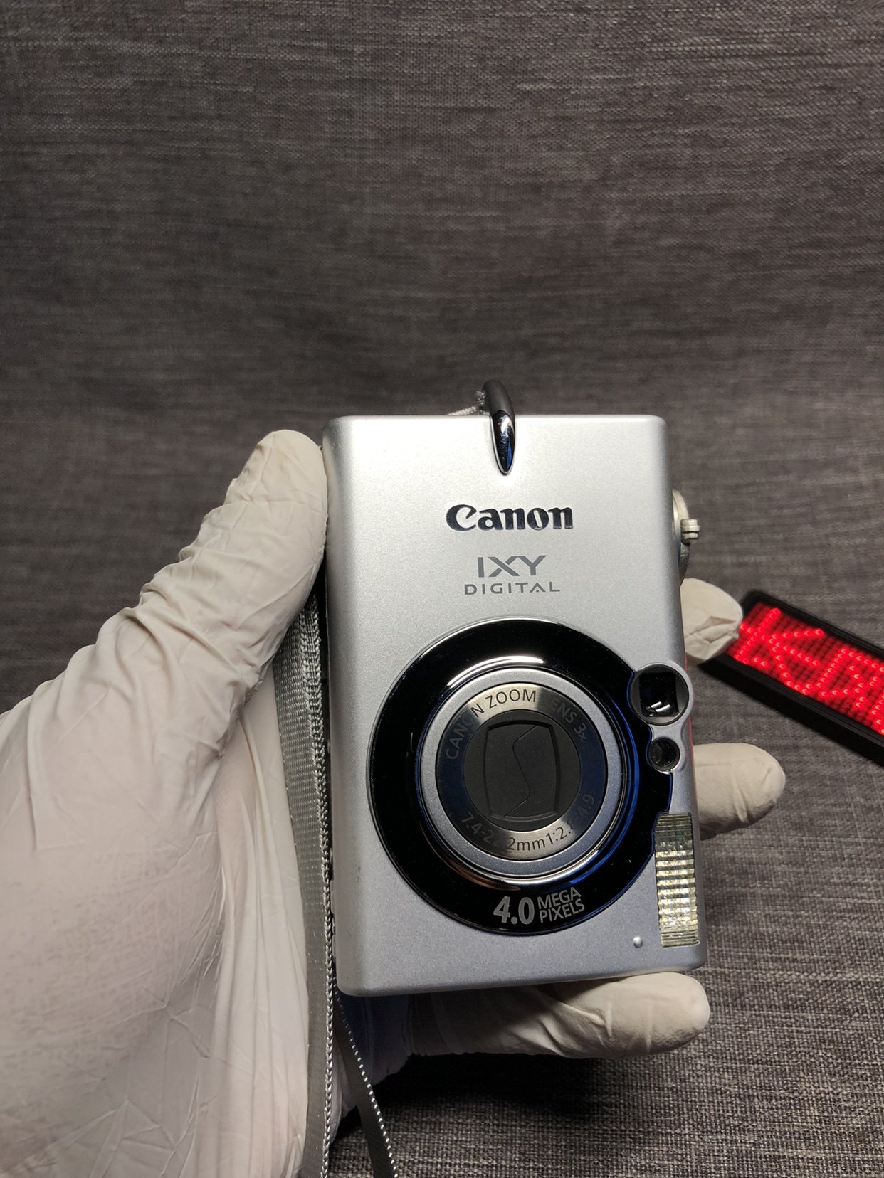 canon佳能ixy450银色金属外壳ccd胶片数码相机成像旁轴相机