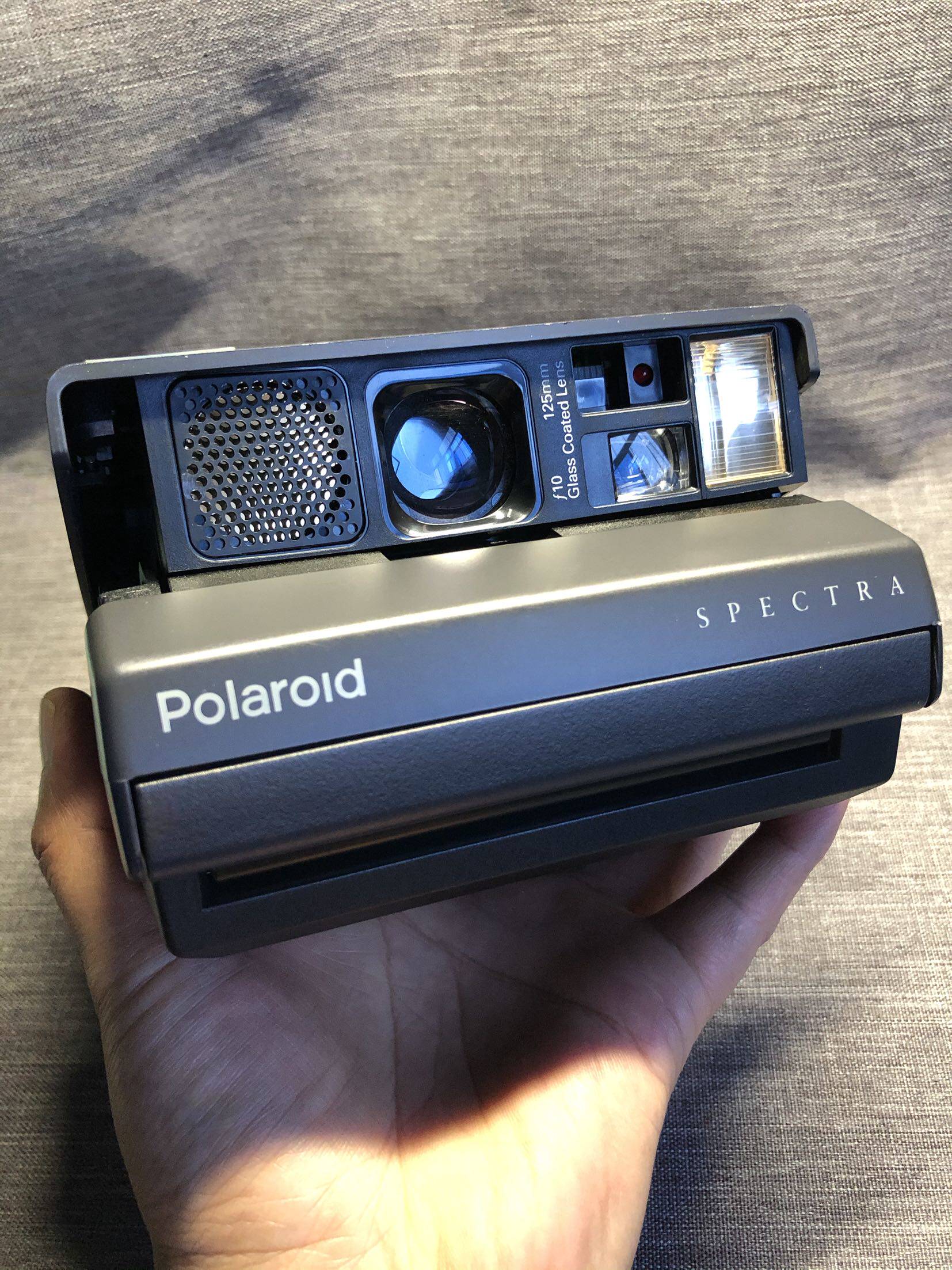 polaroid宝丽来spectra宽幅拍立得相机成色功能镜片干净一次成像