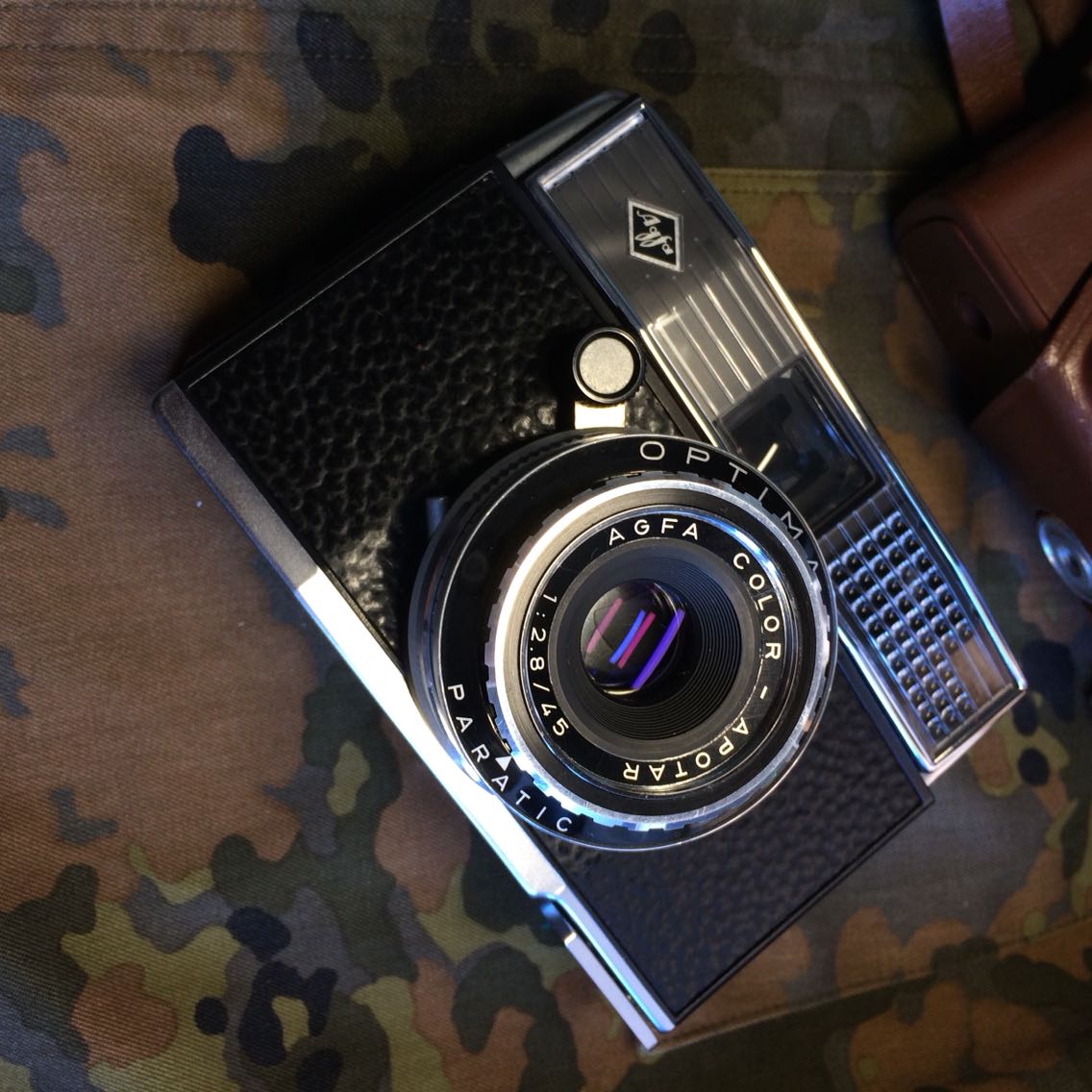 agfaoptima自动档德产旁相机成色功能胶片胶卷旁轴相机
