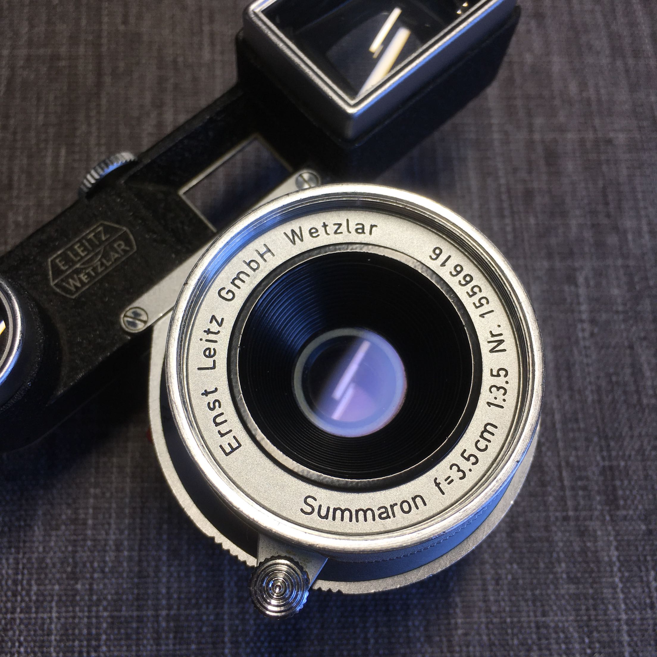 德产leica莱卡summaron眼镜镜头包邮单反镜头