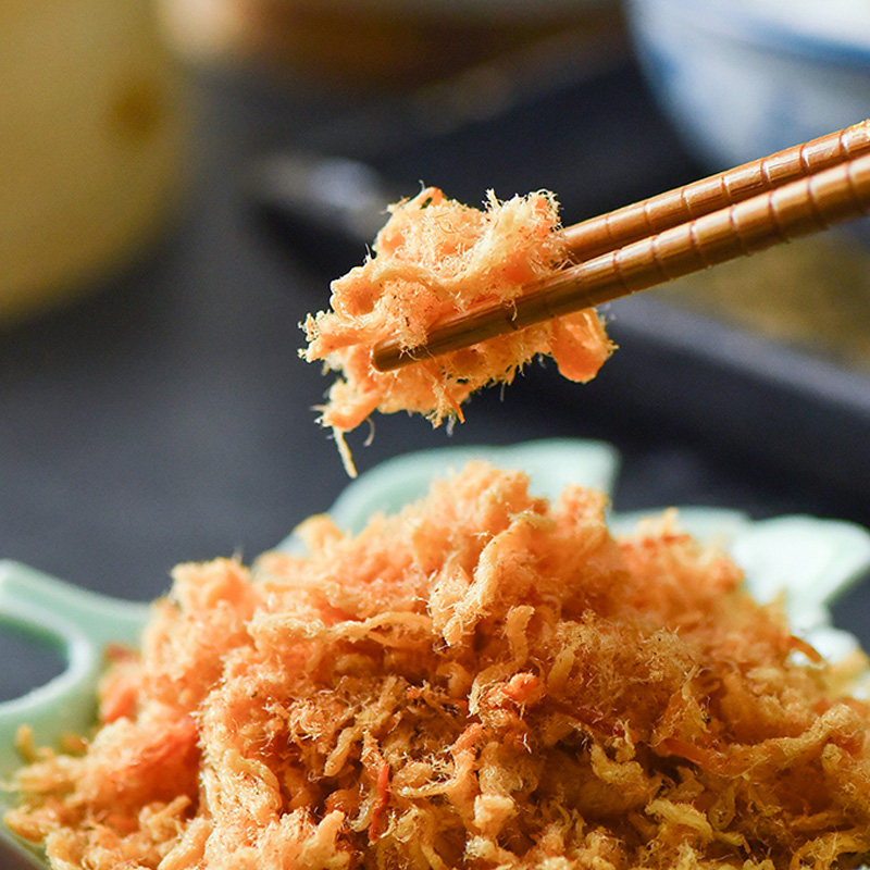 佳之味肉松海苔棉花蟹黄1kg即食肉松小贝拔丝蛋糕食品专用肉松袋