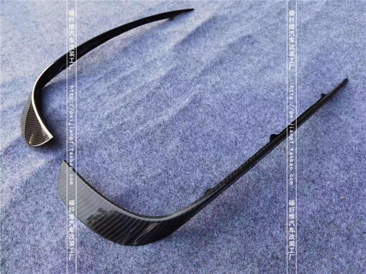 奔驰glagla45amg碳纤维风刀改装包围前杠扰流汽车包围