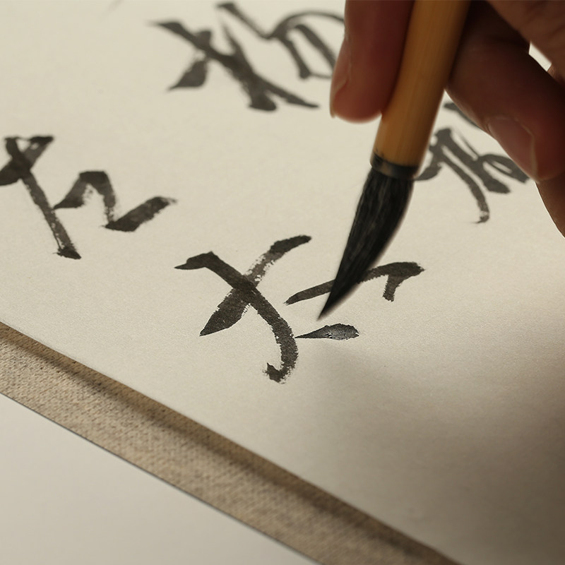 宣纸富阳蔡玉华制白唐纸半生熟元书纸手工仿古宣纸