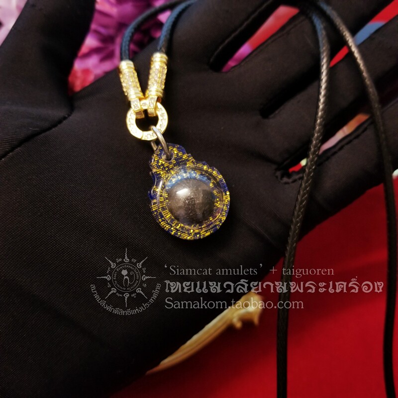 暹罗泰国圆形吊坠项坠项链首饰挂件lopom项坠