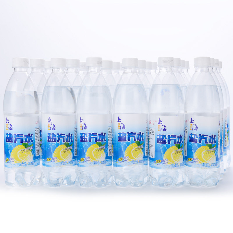 汽水上海柠檬整箱24瓶600ml防暑碳酸饮料气泡碳酸饮料