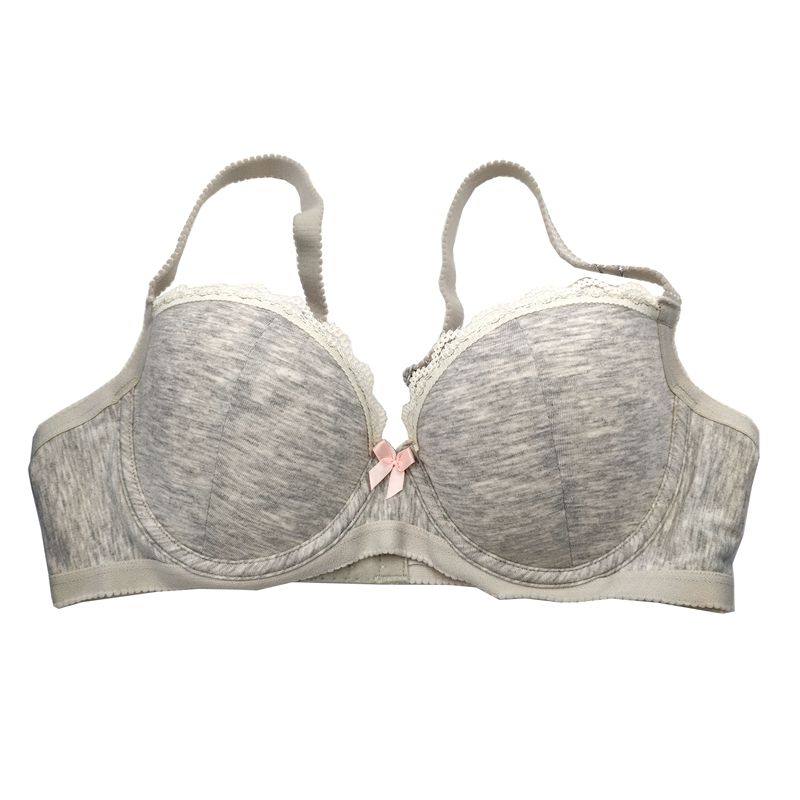 安朵小胸聚拢上托少女内衣舒适棉质文胸