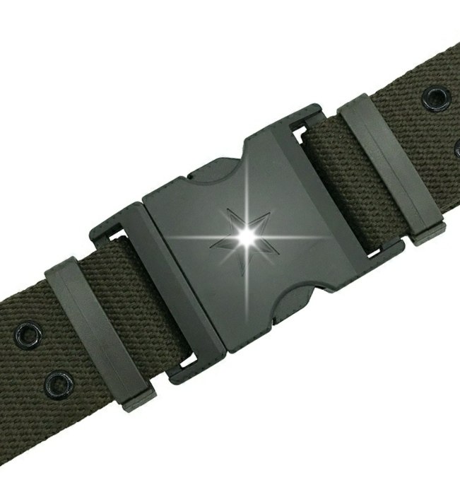 腰带军迷编织裤带帆布制式插扣皮带尼龙武内腰带