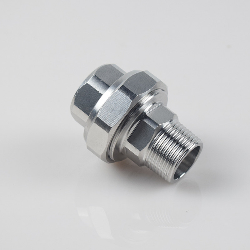 不锈丝活dn15油任活接活络接头双内不锈钢1寸接头