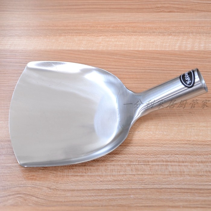 包邮不锈钢特厚炒菜铲子锅铲食堂餐厅烹饪铲大锅铲