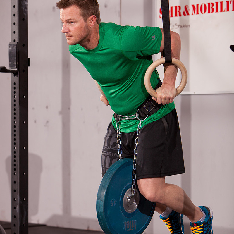 harbinger哈彬者288牛皮负重腰带健身引体向上重链双杠臂屈伸新品