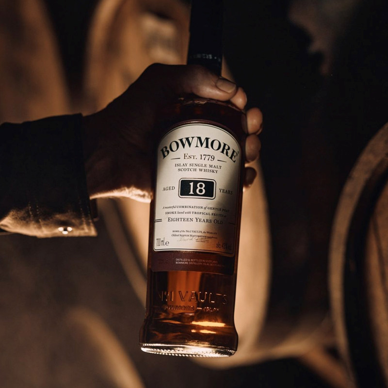 威士忌行货波摩12年单一麦芽苏格兰bowmore烈酒纯麦威士忌
