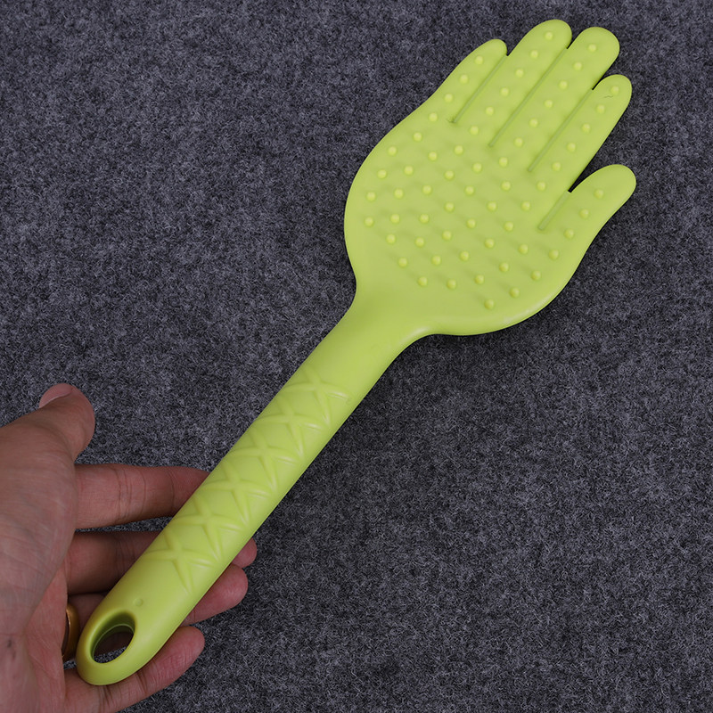 经络拍痧掌养生按摩软胶拍打打板健身保健手掌按摩棒