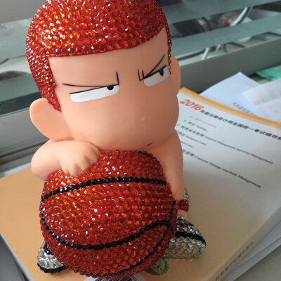 灌篮高手创意礼品汽车车内饰品摆件存钱樱木花道储蓄罐