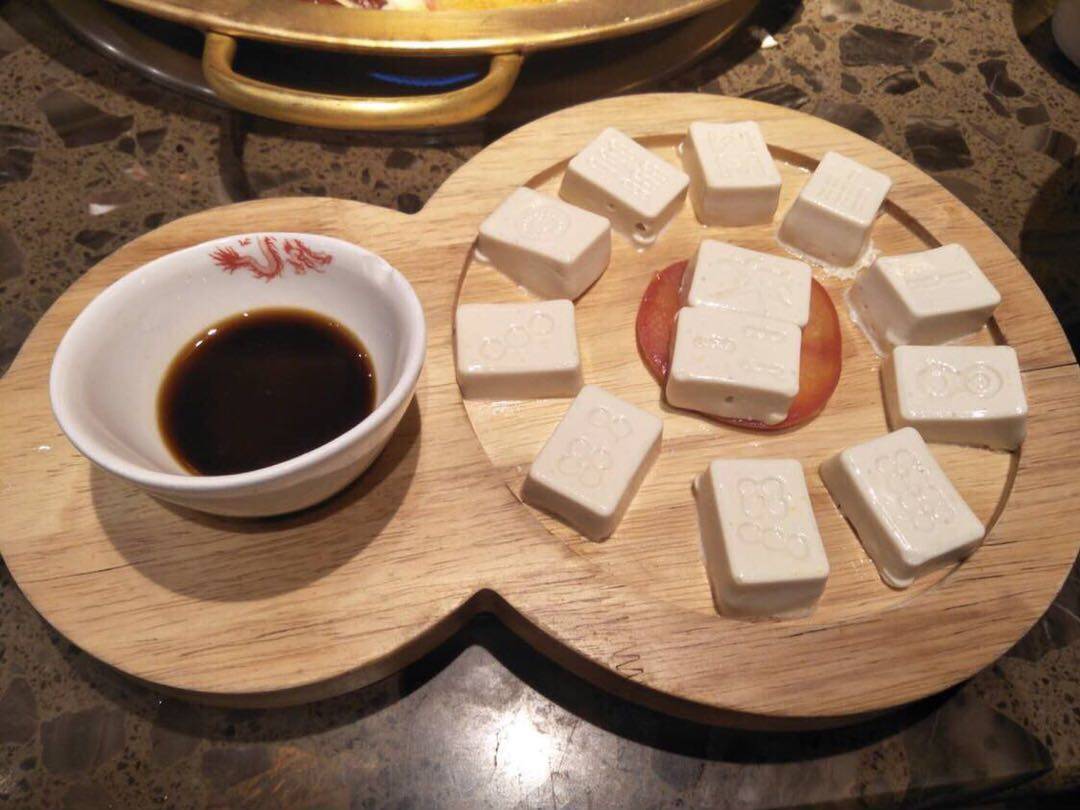 麻将鸡豆花小相公豆腐菜180gx36麻将豆腐火锅菜串串菜包邮