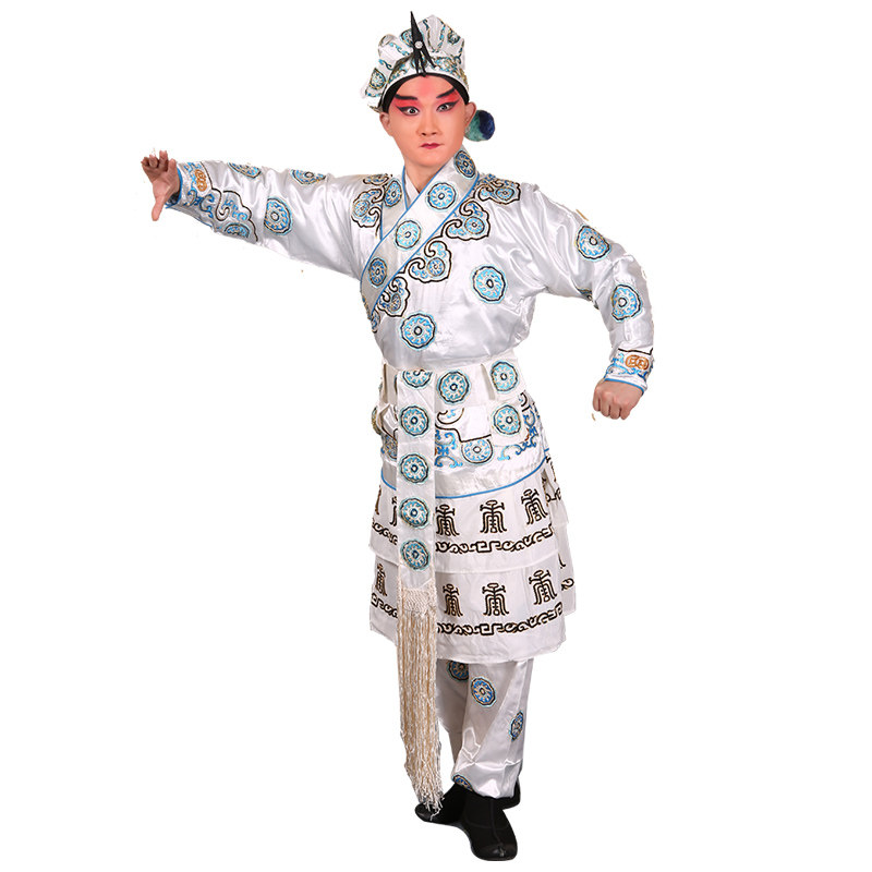 正龙戏装花抱衣京剧戏服男粤戏服舞台演出武生戏服打衣三岔口