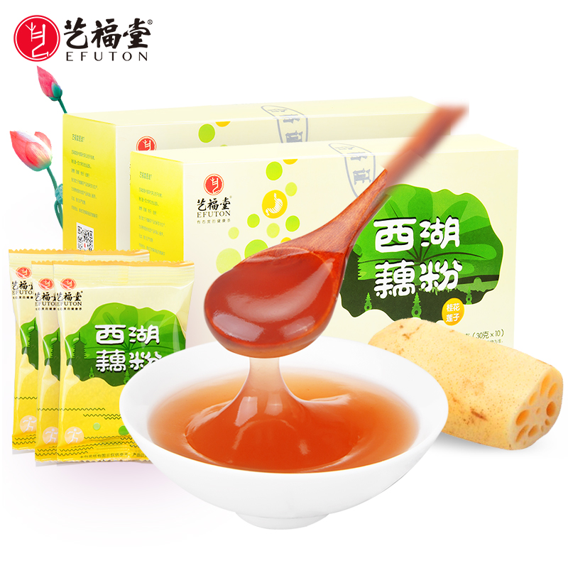 藝福堂 桂花蓮子味 西湖藕粉 300g