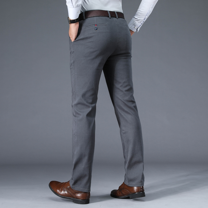 2022新款男士休闲裤男春秋款西裤宽松直筒商务夏季男裤百搭长裤子